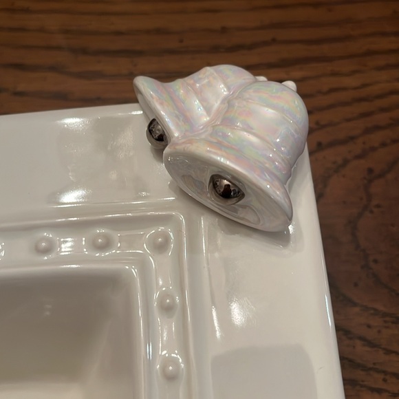 Nora Fleming Pearl Dot Divided Stoneware Dish - Picture 5 of 16